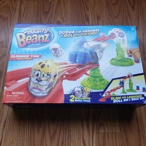 Toy - Mighty Beanz Slammer Time Race Track